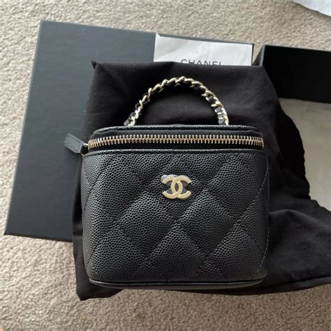 small vanity chanel bag|More.